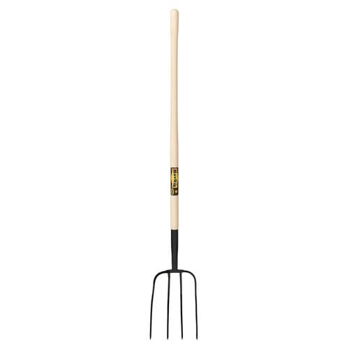 4-Tine Forged Manure Fork