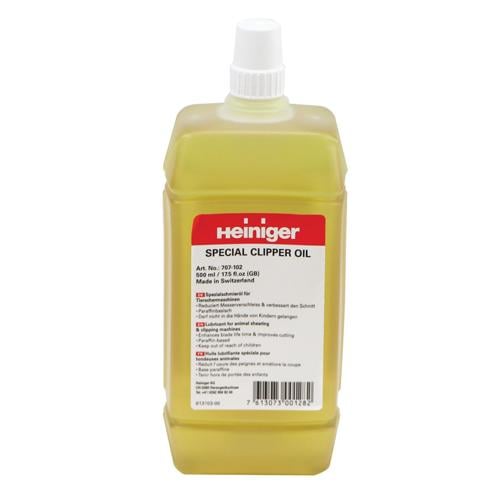 707-102 (EA) - Heiniger Clipper Oil - 500 ml. Refill