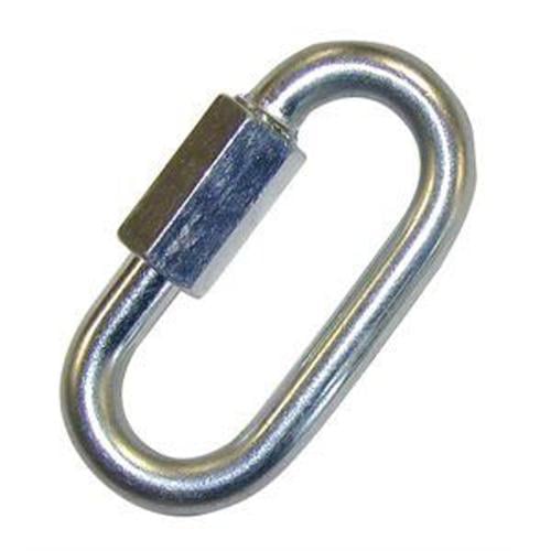 754Q-10.jpeg 754Q-10 (EA) - 1/4" Quick Link, Zinc Plated Steel--Ctn/10