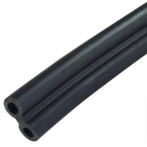 Twin Rubber Tubing--9/32" ID