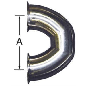 CC2MUC-30 (EA) - U-Bend w/ 6" Center--3"