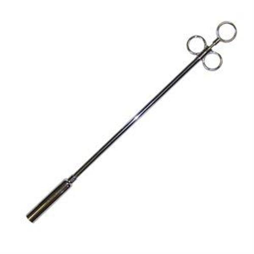 CP0580.jpeg CP0580 (EA) - 18"x5/8" Balling Gun w/ Chrome Plated Head