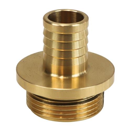 VG880-1.jpeg VG880-1 (EA) - 3/4" Brass Barbed Hose Fitting f/Voluspray Nozzle