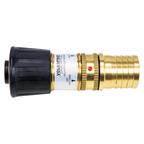 VG994.jpeg VG994 (EA) - Voluspray Nozzle w/ 1-1/2" Brass Barbed Hose Fitting