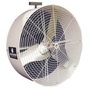 VS36B (EA) - 36" Schaefer Barn Kooler Fan (1-Speed 230/460V 3-Phase)