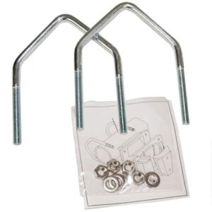 W50186 (EA) - U-Bolt Assembly f/Waikato Milk Meter-2.5"