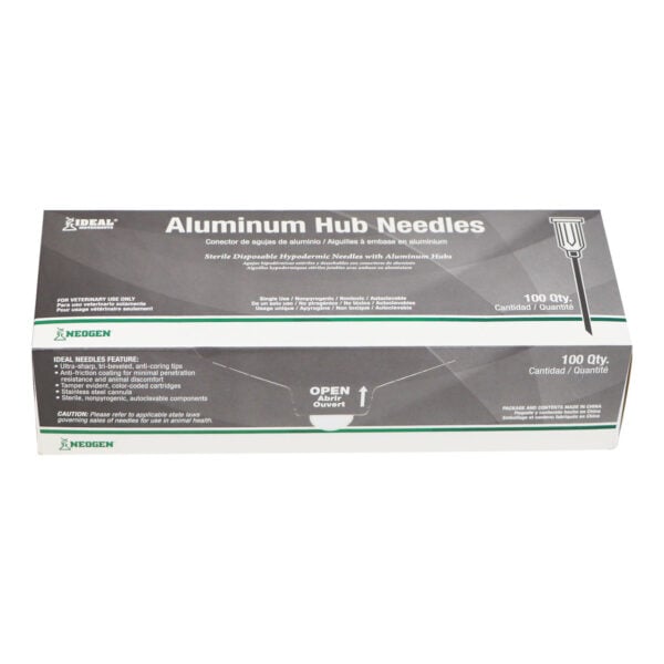 Aluminum Hub Needle 14 gauge Pack of 100