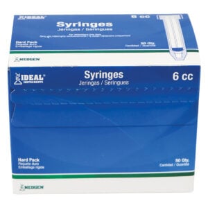 2363-005 (EA) - Disposable 6cc Luer Lock Syringe Only--50/pk