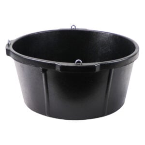 Coburn 6.5 Gal. Rubber Feed Tub w/ Hanger Loops