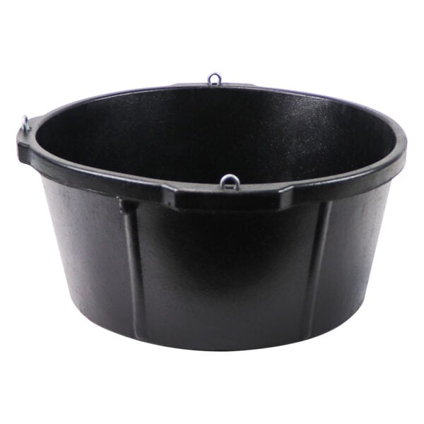 CR750-3 Coburn 6.5 Gal. Rubber Feed Tub w/ Hanger Loops