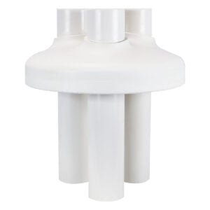 160231 160231 (EA) - 15" End Cap w/ Three 3" Inlets