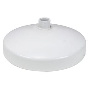 160236 160236 (EA) - 15" End Cap w/ Opening f/ 1.5" Drain
